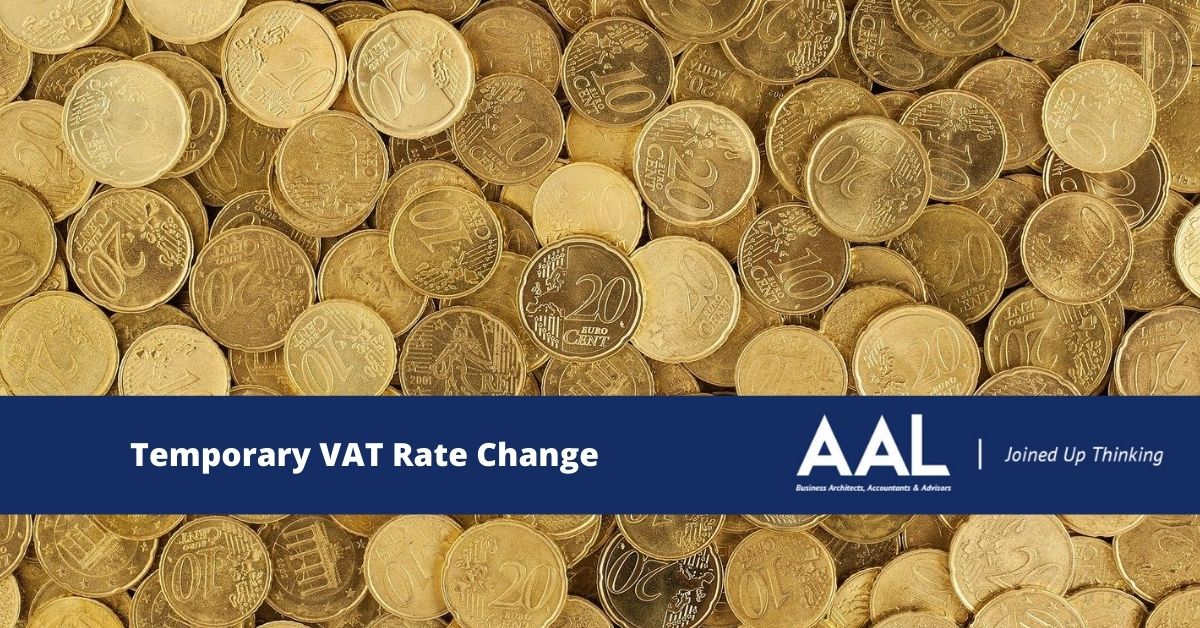 Temporary VAT Rate Change
